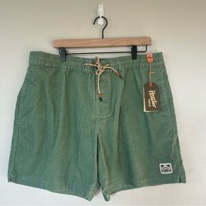 Howler Bros Pressure Drop Cord Shorts Men’s 40 Lichen Green NWT